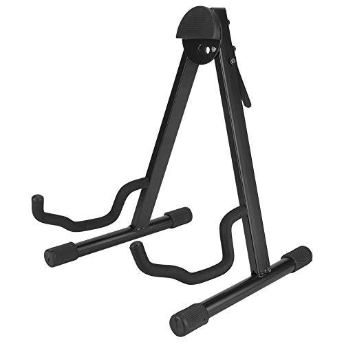 EBTOOLS Supporto per violoncello nero, acciaio, 35,5 x 30,5 x 40 cm, regolabile, pieghevole, imbottitura in gommapiuma, casa, chiese, esposizioni, spettacoli