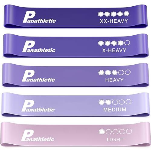 Elastici Fitness, Set di 5 Bande – 5 Livelli di Resistenza, Guida agli Esercizi, eBook in Italiano, Borsa da Trasporto – 5x elastico palestra, fasce elastiche, banda elastica, fascia per uomo e donna
