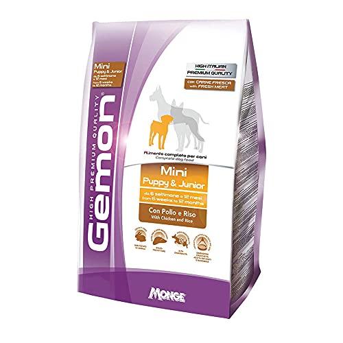 Monge Gemon mini puppy & junior con pollo e riso 3 kg