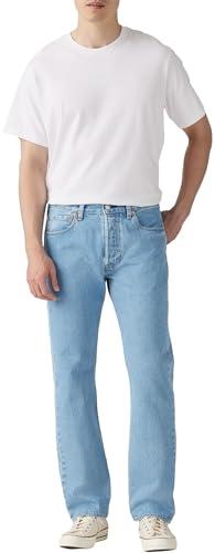 Levi's 501 Original Fit, Jeans Uomo, Ferry Building Blue T2, 33W / 34L