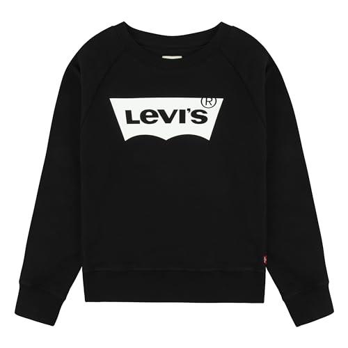 Levi's Batwing Crewneck Sweatshirt Bambine e Ragazze, Nero (Black), 16 anni