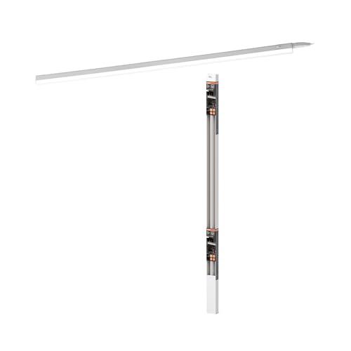 OSRAM Switch Batten Striscia LED sottile con interruttore integrato 1200mm 14W 3000K bianca, collegabile per bande luminose continue, protezione IP20, per illuminazione sottopensile interna