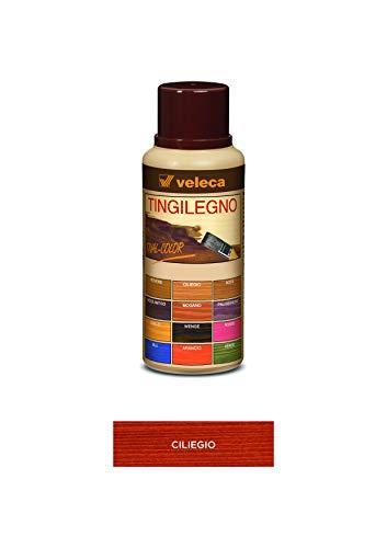 Veleca TIVAL COLOR TINGILEGNO Ciliegio - ml. 250 - TINGENTE PER LEGNO DA INTERNO
