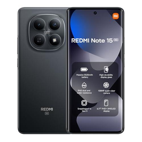 Redmi Note 15 5G 8+256 Black (No power adapter included)