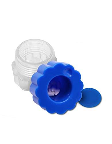 KMINA - Frantuma Pillole (x1 unità), Trita Pastiglie Medicine, Macina Pillole, Frantuma Pastiglie, Polverizzatore Pillole, Schiaccia Pillole, Trita Pastiglie Manuale, Macinapastiglie