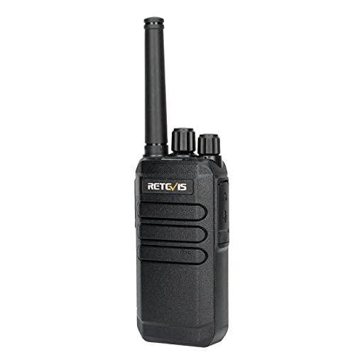 Retevis RT40 Walkie Talkie DMR Digitale, PMR446 Radio Bidirezionale Licenza-libera, 2000 mAh, VOX, 48 Canali Walkie Talkie Digitale/Analogico per Famiglia, Viaggi (Nero, 1 Pezzo)