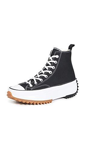 CONVERSE Run Star Hike Canvas Platform, Sneaker Uomo, Nero, 38.5 EU