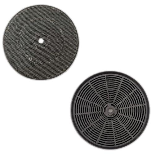 DL SERVICE Filtro Carbone Attivo per Cappa Aspirante Elica FB01UA Mod.46 | Ø17,3 mm x h 3,5 49011522 9029793792 50290906 per Electrolux, Whirlpool, Elica, Candy