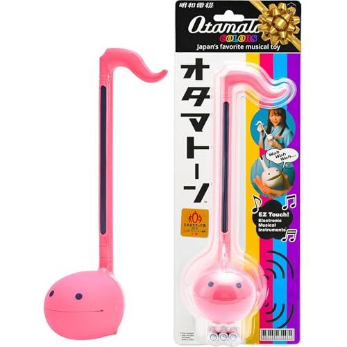 Otamatone Regolare Rosa, Giapponese Elettronico Strumento musicale, Portatile Touch Strumenti musicali digitali, Bambini Adolescenti Giocattolo regalo divertente e fantastico, Compleanno Natale
