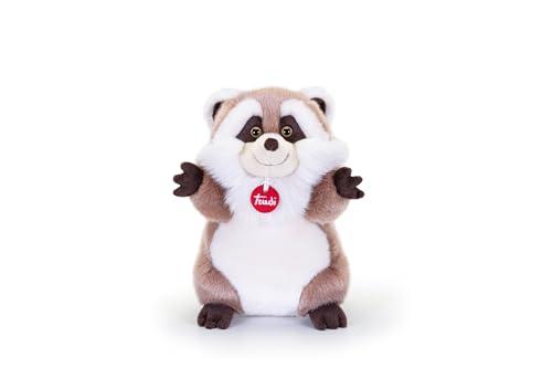 Trudi Procione Ringo Peluche ideale come regalo di compleanno, Natale e altre occasioni | 18x28x18cm taglia M | Animali fattoria | modello 24043
