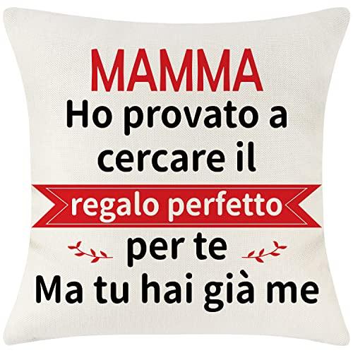 Merclix Federe Festa Della Mamma Idee Regalo Cuscini Divano 45x45 Regalo Mamma Natale Compleanno San Valentino