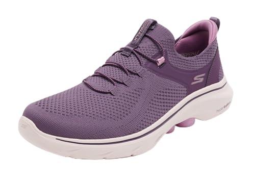 Skechers Go Walk 7 Abie, Scarpe da Ginnastica Donna, Viola, 38 EU