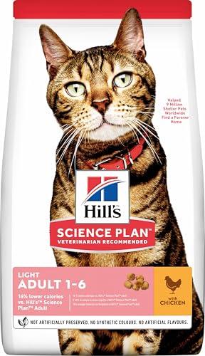 Hills Pet Nutrition SL Sp Feline Adult Light Pollo 3kg 604081 Hills 800g