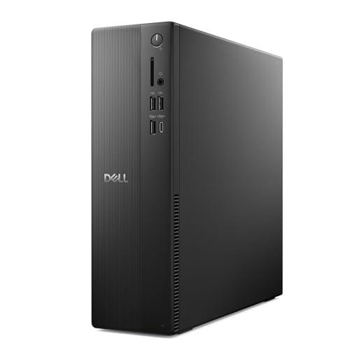 Dell Slim Desktop ECS1250 - Processore Intel Core i3-14100, Grafica UHD 730, 8GB RAM DDR5, SSD 512GB, Wi-Fi 6, Windows 11 Home, Tastiera QWERTY e Mouse Dell cablati, Nero