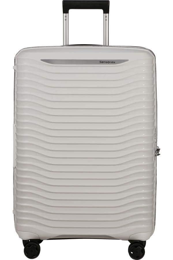 Samsonite Upscape Trolley con 4 ruote espandibili 68 cm, Cloud White., 68 x 47 x 28/31 cm