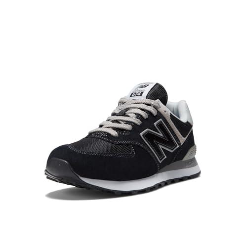 New Balance Nb 574, Sneakers Uomo, Nero Black Evb, 44 EU