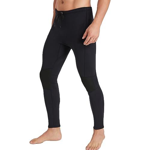 ZCCO Pantaloni in neoprene da uomo e da donna, pantaloni lunghi in neoprene da 1,5 mm/3mm, pantaloni da immersione per surf, kayak, nuoto, immersioni, canoa