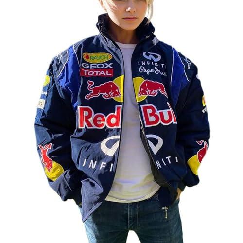 Generico Giacca da Baseball da Donna Giacca College Autunnale e Primaverile Giacche Casual Cappotto Unisex Bomber Varsity Oversize Bomber Jacket Moto Giubbotto da Coppia Y2K Hiphop Sweat Jacket