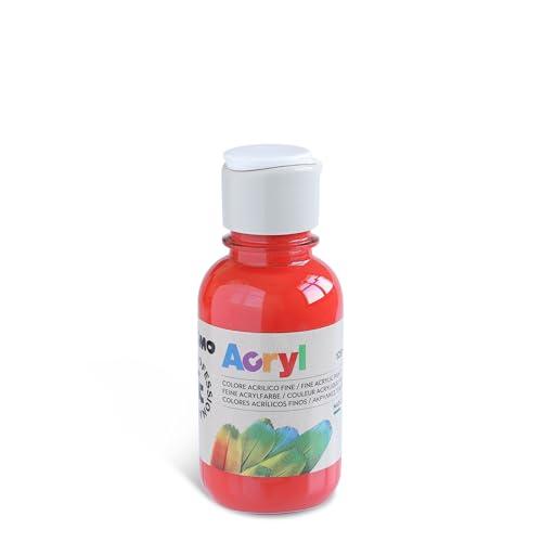 PRIMO Hobby & Professional - Colori Acrilici Fini Professionali Bottiglia 125 ml, Finish Opaco Coprente, Pittura Acrilica Permanente per Dipingere e Decorare Vari Supporti Ideale per Découpage e Hobby