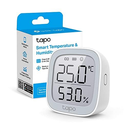 TP-Link Tapo T315 Monitor Intelligente di Temperatura e umidità con Display E-Ink da 2,7