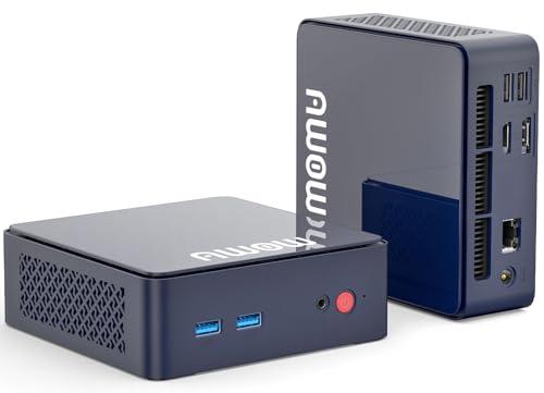 AWOW Mini PC con N100 (fino a 3,4 GHz), 16 GB DDR4 RAM, 512 GB SSD, Wi-11 Pro, 4 K UHD, doppio display, WiFi 5, BT 5.2, Gigabit LAN AK10