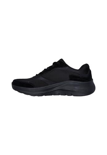 Skechers Arch Fit 2.0 The Keep, Scarpe da Ginnastica Uomo, Nero, 47.5 EU