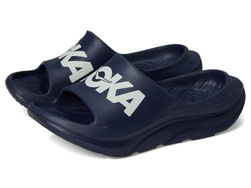 HOKA ONE ONE 1155154-VYN Ora Athletic Slide VARSITY NAVY/WHITE Unisex Scarpe Taglia US 13/15
