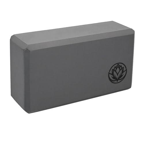 2 blocchi da yoga VonBueren | 22 x 12 x 7,5 cm per blocco yoga | bastoncini da yoga per uomo e donna in EVA | blocchi per pilates