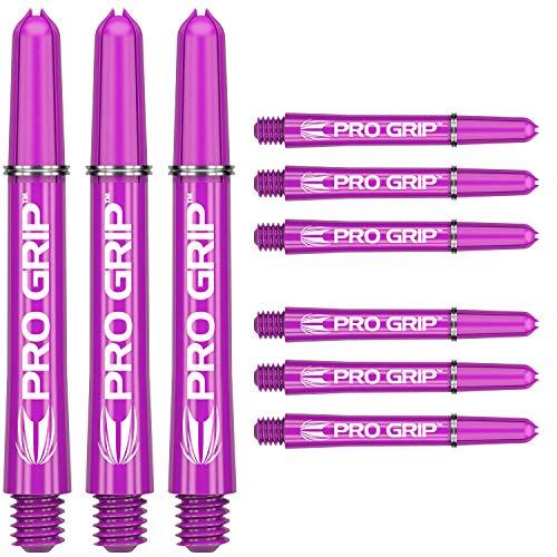 TARGET Darts 3 X Sets of 9 3 Set di Freccette Viola PRO Grip Shaft Intermediate – 22,9 cm in Totale Unisex, Intermediate-41mm
