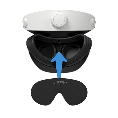 Digicharge Copriobiettivo per PS VR2, PS VR 2 Lente Copertura, PSVR2, Protezione Antipolvere e Antigraffio, Schiuma Spessa 14 mm, Protegge Tutte dalla Polvere, Incluso il Sensore