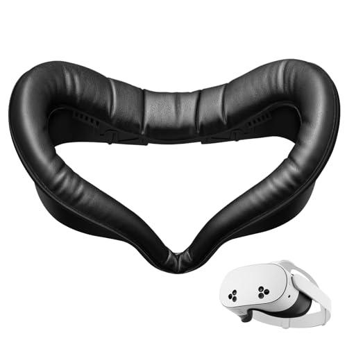 SUPERUS Interfaccia Facciale Face Cover Pad per Quest 3S, Morbida Pelle PU Interfaccia Facciale Compatibile con Meta/Oculus Quest 3S Accessori, Design Anti-Perdita di Luce Integrato (Non per Quest 3)