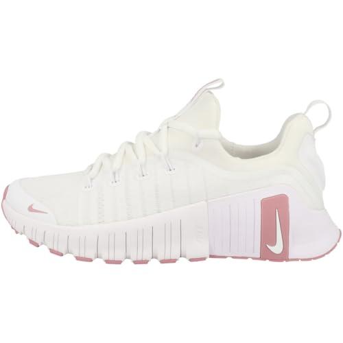 NIKE Free Metcon 6, Sneaker Uomo, White Elemental Pink White, 38 EU
