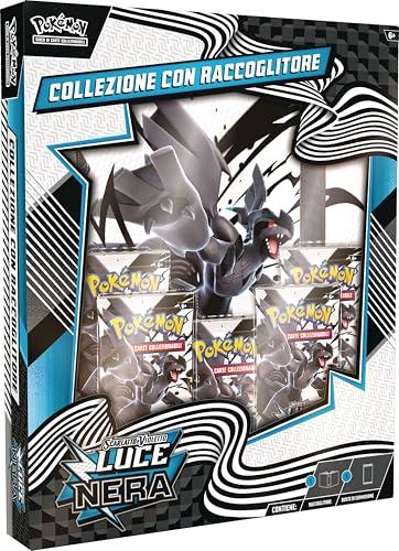 Pokémon: collezione con raccoglitore dell’espansione Scarlatto e Violetto - Luce Nera del GCC Pokémon (raccoglitore con Zekrom e cinque buste di espansione)