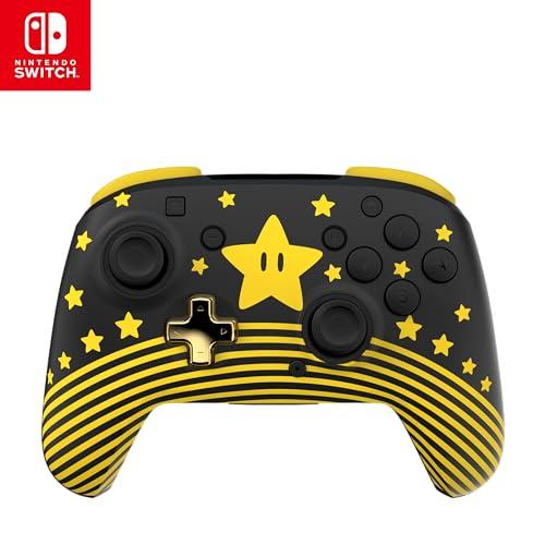 Turtle Beach Rematch Super Mario Star Controller da gaming wireless per Nintendo Switch, Switch Lite e Switch - Modello OLED. Funziona anche con Nintendo Switch 2 - Pulsante C non disponibile.