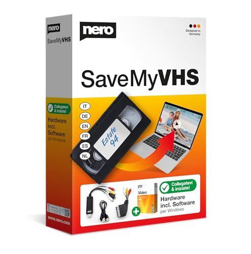 Nero SaveMyVHS | Montaggio video | Digitalizzazione cassette | Windows 11/10 / 8/7