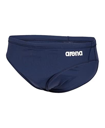 ARENA Solid Team Junior Costume Bambino, Costume da Bagno ad Asciugatura Rapida, Costume Slip Piscina in Tessuto MaxLife Eco con Massima Resistenza al Cloro e Protezione UV 50+