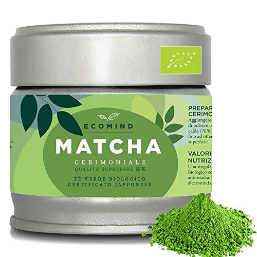 BIO Tè Matcha Cerimoniale - Giapponese Provenienza Uji Kyoto 30g