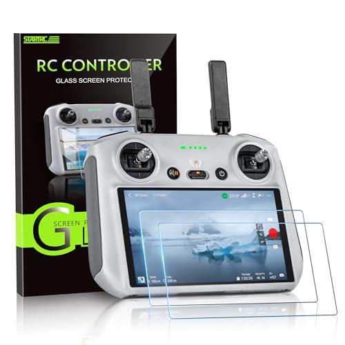 STARTRC LITO X1 films protecteurs d'écran en verre trempé HD per DJI Mini 5/4/3 Pro RC Air 3S RC 2 accessoires de télécommande (LOT DE 2)