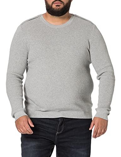 United Colors of Benetton (Z6ERJ) Maglia G/C M/L 1098U1O26 Maglione, Grigio Melange 501, S Uomo