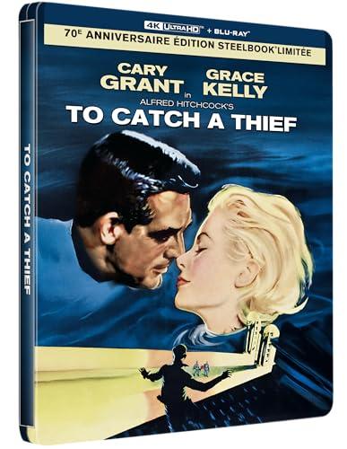 La Main au Collet [4K Ultra HD + Blu-Ray-Édition 70e Anniversaire-Boîtier SteelBook]