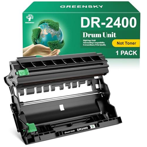 GREENSKY DR2400 Tamburo Compatibile per Brother DR-2400 Unità Tamburo per Brother HL-L2350DW Brother MFC-l2710DW MFC L2710DW MFC-L2710DN MFC-L2750DW Brother DCP-L2530DW HL-L2310D HL L2370DN HL-L2375DW