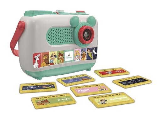 Clementoni Disney Baby Proiettore Raccontastorie PLUS, Storyteller per Bambini 2+ Anni, con 7 Storie dei Grandi Classici, Gioco Elettronico Parlante Portatile, Idea Regalo, Lingua Italiana, 17507