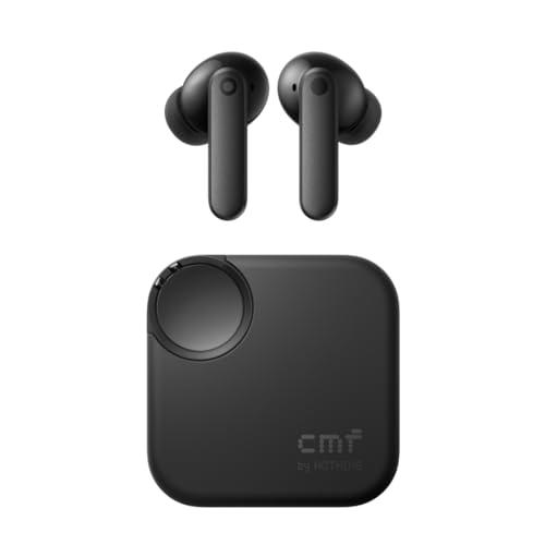 CMF by Nothing Buds 2 Auricolari Wireless con ANC Ibrido da 48 dB, Autonomia di 55 Ore, Driver PMI da 11mm, 6 Microfoni HD e Audio Spaziale, resistente ad acqua IP55 – Grigio Scuro