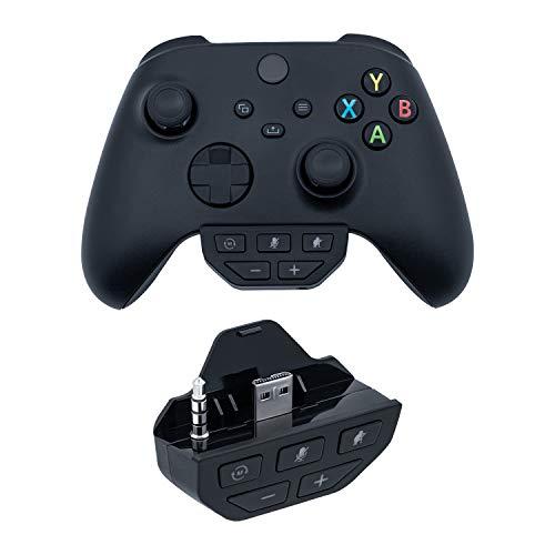 Mcbazel Adattatore per Cuffie Xbox, Amplificatore Audio per Controller Xbox One/Series S/X Con Jack da 3,5 mm, Nero