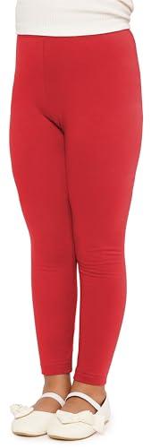 Merry Style Leggings Lunghi Bambina e Ragazza MS10-225 (Rosso, 134)