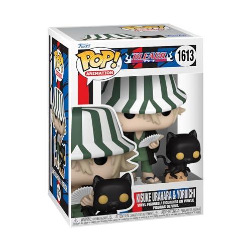 Funko POP! Animation: BLEACH - Kisuke Urahara With Yoruichi - Figura in Vinile da Collezione - Idea Regalo - Merchandising Ufficiale - Giocattoli per Bambini e Adulti - Anime Fans