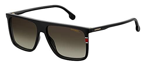 Carrera Carrera 172/N/S, Occhiali da Sole Unisex - Adulto, 807/Ha Black, 58