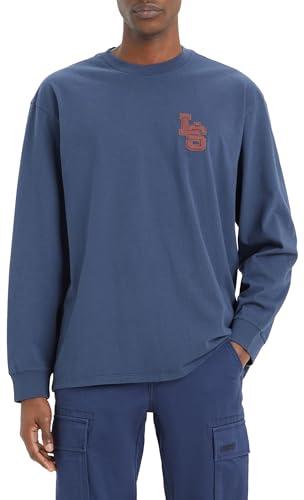 Levi's T-Shirt Classic Relaxed, LS Monogram Spellbound, M Uomo