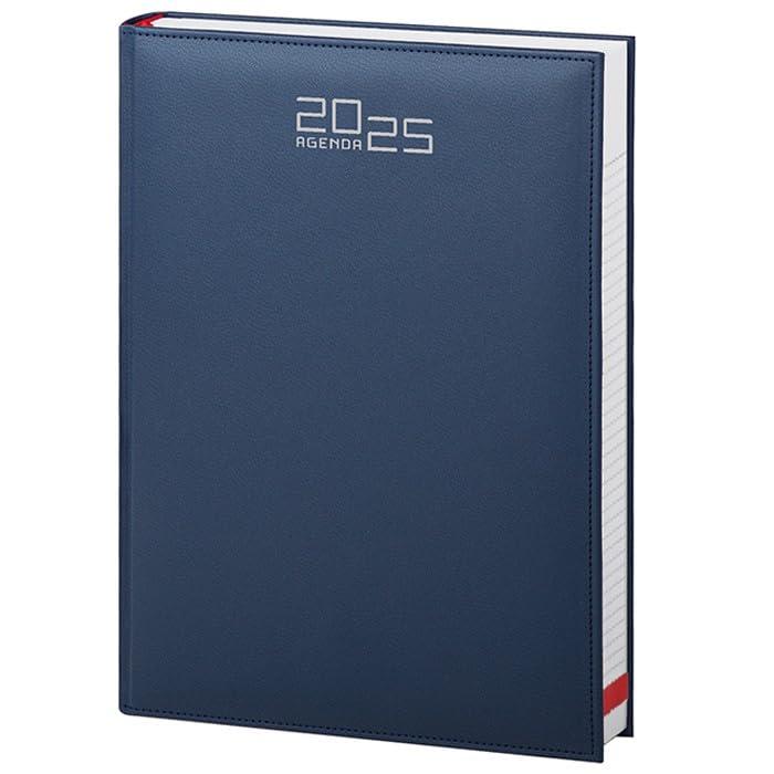 Agendepoint.it - Agenda Giornaliera 2025 21x30cm A4 Sabato Separato - Blu
