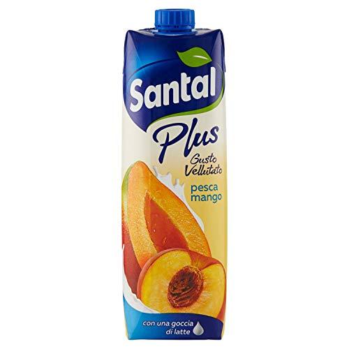 Santàl Plus, Succo di Pesca e Mango, con Una Goccia di Latte, 1L